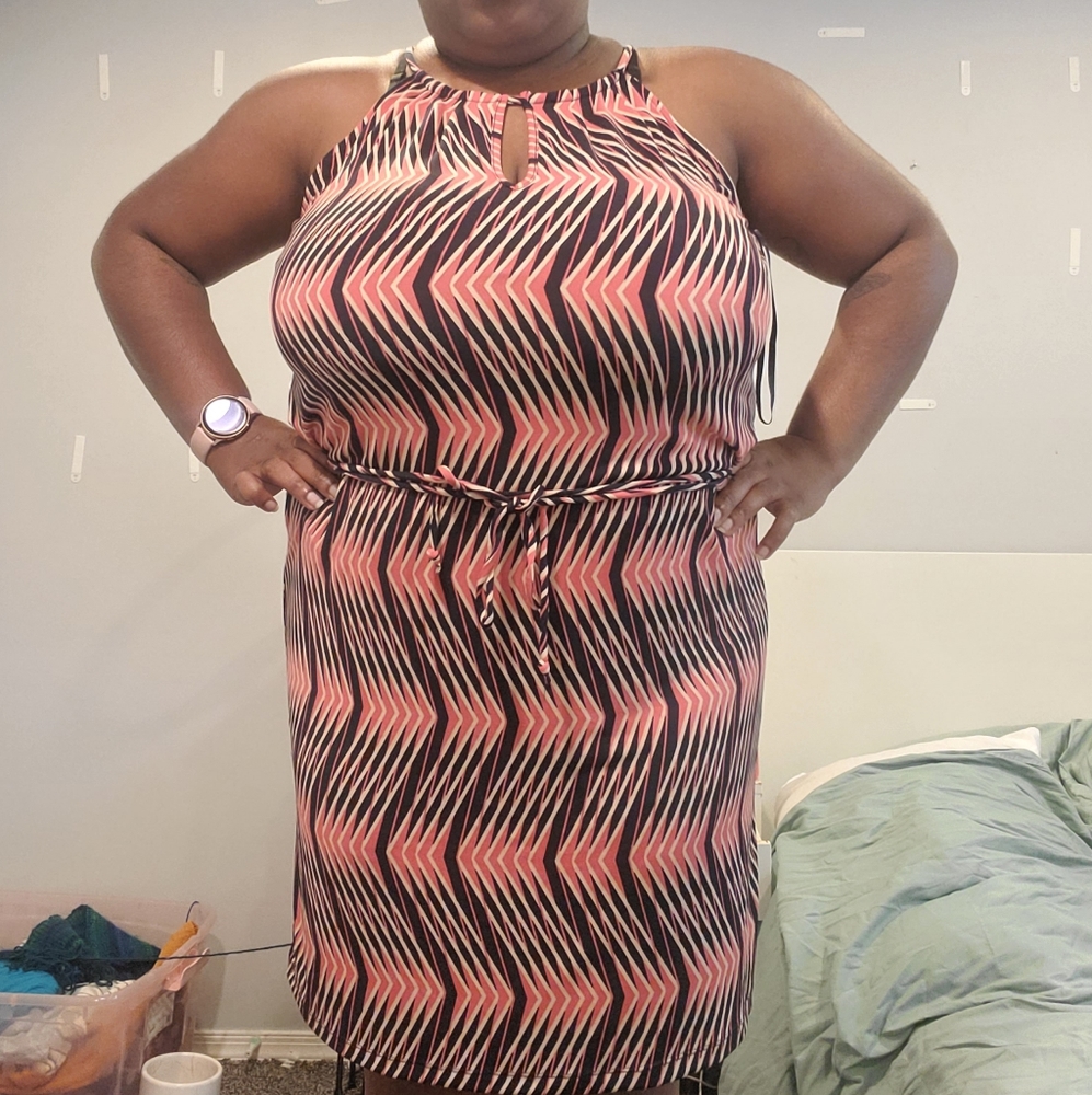 Banana Republic peep hole sleeveless dress